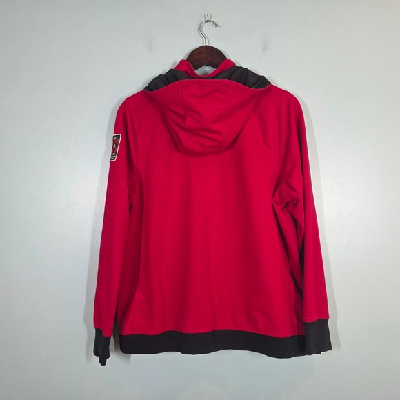 Lauren Ralph Lauren Active Women 1X Red Full Zip Hooded Jacket Southwest Patch - Picture 2 of 12